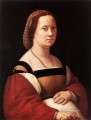 Retrato de una mujer La Donna Gravida maestro del Renacimiento Rafael